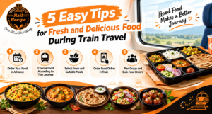 5 Easy Tips for Fresh and Delicious Food During Train Travel